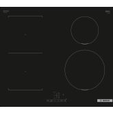 Bosch PWP611BB5B 60cm Induction Hob, Touch Control, 4 Zones, CombiZone, Frameless. Plug and Play