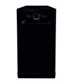 Hotpoint HSFE1B19BUKN HSFE1B19SUKN Freestanding Slimline Dishwasher