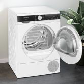 Siemens WQ45G2D2GB 9kg Heat Pump Tumble Dryer - White