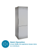 Sensis RFCMF0154ES 54cm No Frost Fridge Freezer Silver