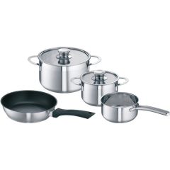 Bosch HEZ390042 High Quality Saucepans - Set Of 4 Pans For Induction Hobs