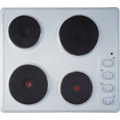 Indesit TI60W Electric Solid Plate Hob - White