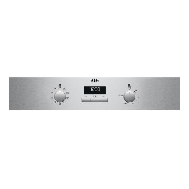 AEG BCX23101EM 59.4cm Built In Electric Single Oven - Stainless