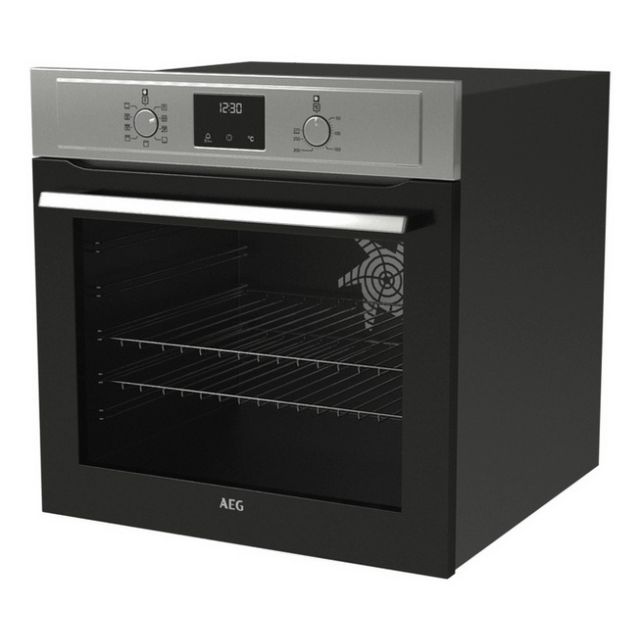 Aeg BEX33501EM 59.4cm Built In Electric Single Oven - Stainless Steel