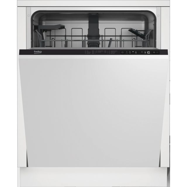 Beko BDIN25431 Built In Full Size Dishwasher - 14 Place Settings