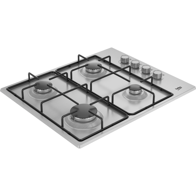 Beko CIHYG21SX 61cm Gas Hob - Stainless Steel