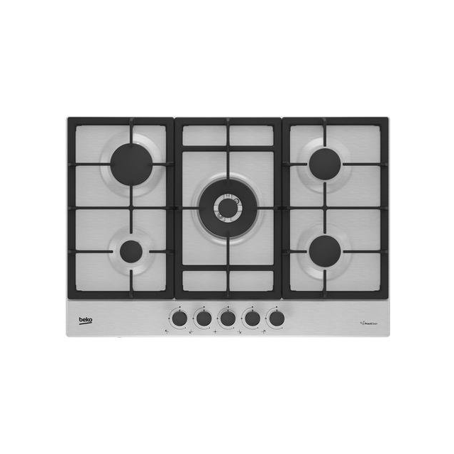 Beko CIHYG32SXE 75cm Gas Hob - Stainless Steel