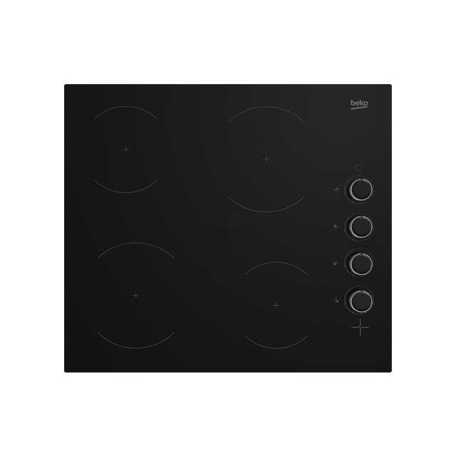 Beko CIHYV21B 58cm Ceramic Hob - Black