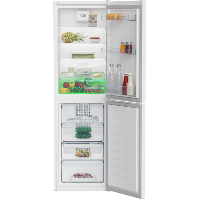 Beko CNG4582VW 54cm Frost Free Fridge Freezer - White
