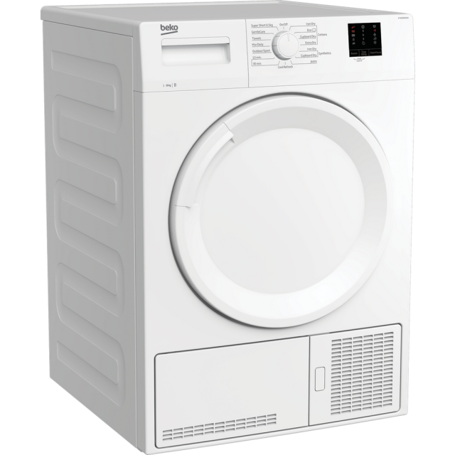Beko DTKCE80021W 8kg Sensor Condenser Dryer White