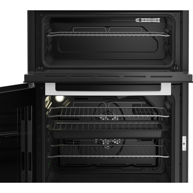 Beko ETC611W 60cm Oven Electric Cooker with Ceramic Hob - White