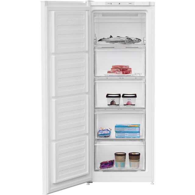 Beko FNE4545W Tall Frost Free Freezer in Classic White