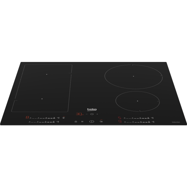Beko HIIP64530UFT  59cm Electric Hob - Black