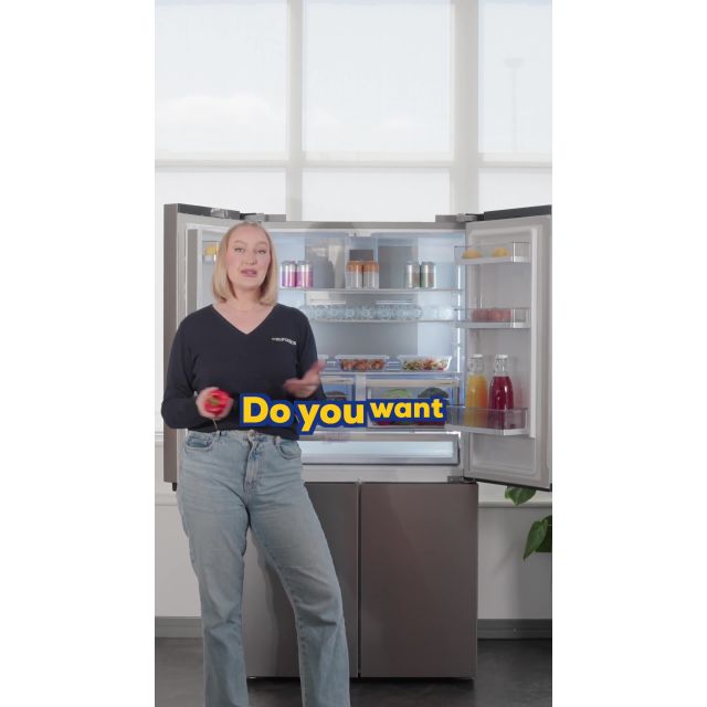 Blomberg KND23675V 59.5cm 60/40 Total No Frost Fridge Freezer - White
