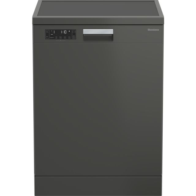 Blomberg LDF52320G Full Size Dishwasher - 15 Place Settings - Graphite