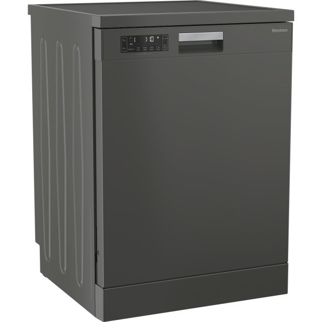 Blomberg LDF52320G Full Size Dishwasher - 15 Place Settings - Graphite