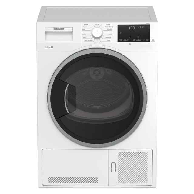 Blomberg LTK38020W 8kg Condenser Tumble Dryer - White