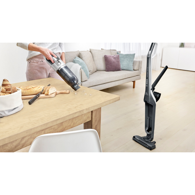 Bosch BBH3230GB Flexxo Serie 4 ProHome 2in1 Cordless Upright Vacuum Cleaner - 50 Minute Run Time