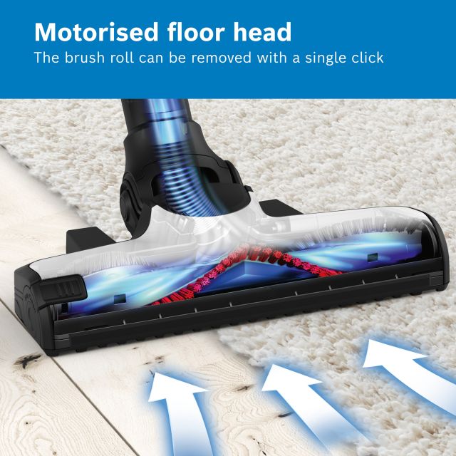 Bosch BCS612GBKIT BCS612GB Unlimited Serie 6 ProHome Cordless Vacuum Cleaner - 30 Minute Run Time - White PLUS Battery