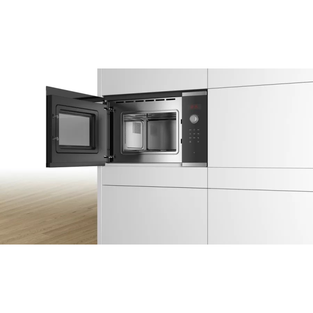 Bosch BFL523MS0B Series 4 Built-In Microwave