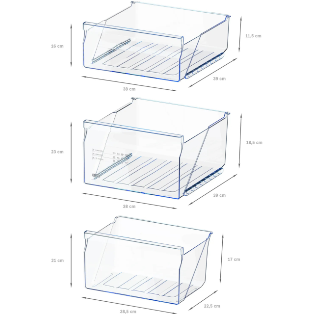 Bosch GTV15NWEBG 56cm Undercounter Freezer - White