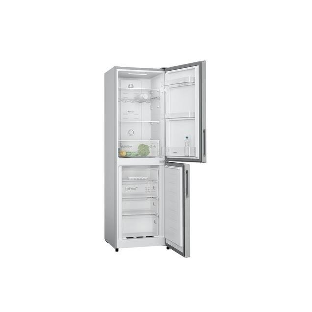 Bosch KGN27NLFAG 55cm 50/50 Frost Free Fridge Freezer - Silver