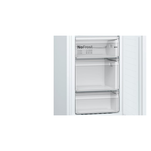 Bosch KGN34NWEAG 60cm50/50 Frost Free Fridge Freezer - White