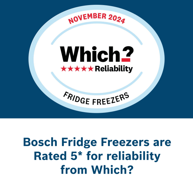 Bosch KGN392WEBG 60cm 70/30 Frost Free Fridge Freezer - White
