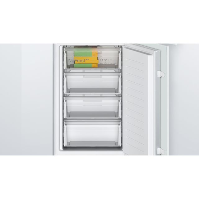 Bosch KIN85NSE0G 54.1cm 50/50 Built-In Frost Free Fridge Freezer - White