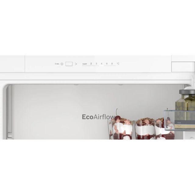 Bosch KIR21NSE0G 54.1cm Built-In Undercounter Larder Fridge - White