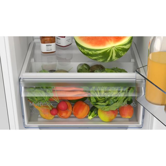 Bosch KIR21NSE0G 54.1cm Built-In Undercounter Larder Fridge - White