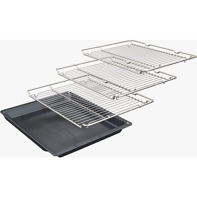 Bosch MBA533BS3B Series 4- 60cm Built In Double Oven - Stainless Steel