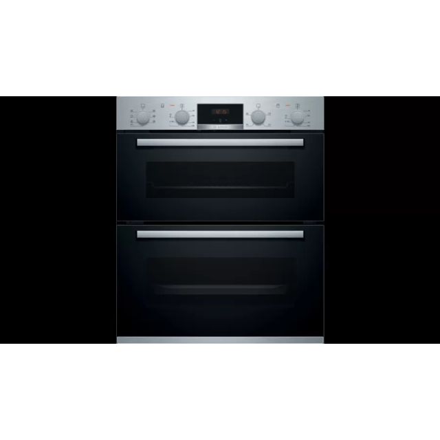 Bosch NBS533BS0B Series 4 Built-Under Double Electric Oven