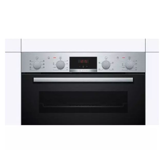 Bosch NBS533BS0B Series 4 Built-Under Double Electric Oven