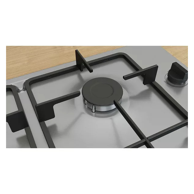 Bosch PBP6B5K60 60cm Stainless Steel Gas Hob