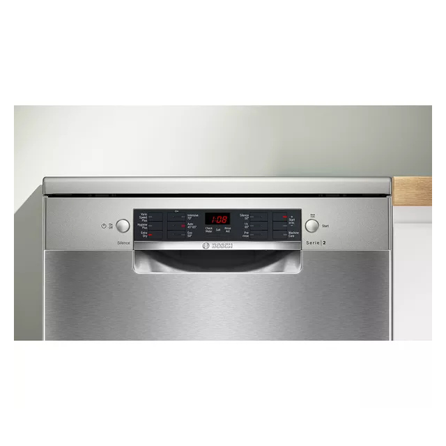 Bosch Series 2 Dishwasher SMS26AI08G - Silver, 12 Place