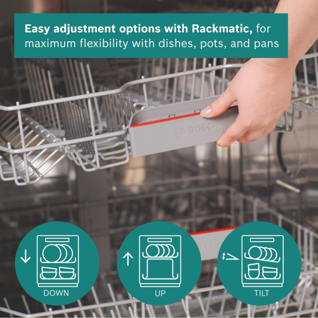 Bosch SMS2HVW67G Dishwasher - White - 14 Place Settings