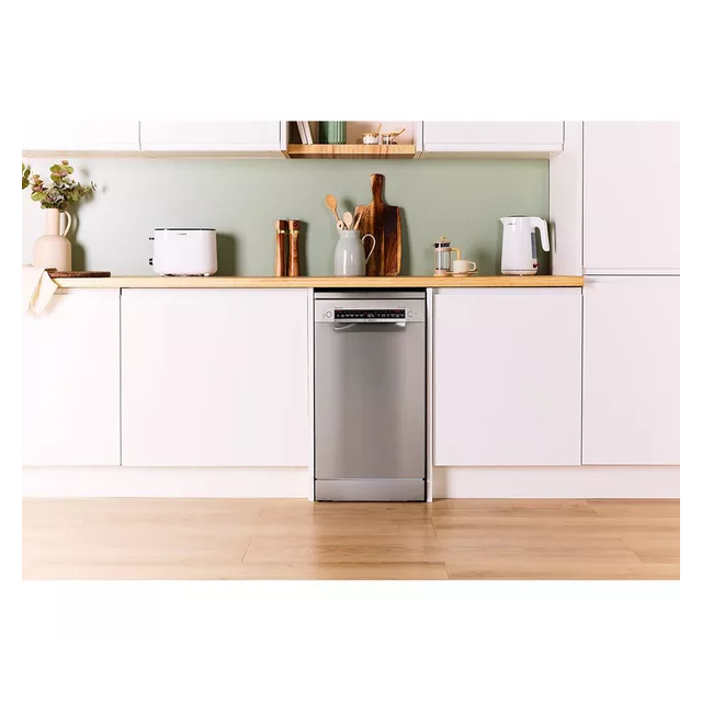 Bosch SPS4HMI49G Slimline Silver WiFi Dishwasher