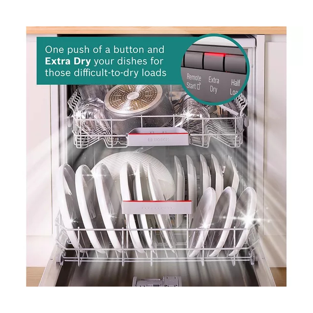 Bosch SPS4HMI49G Slimline Silver WiFi Dishwasher