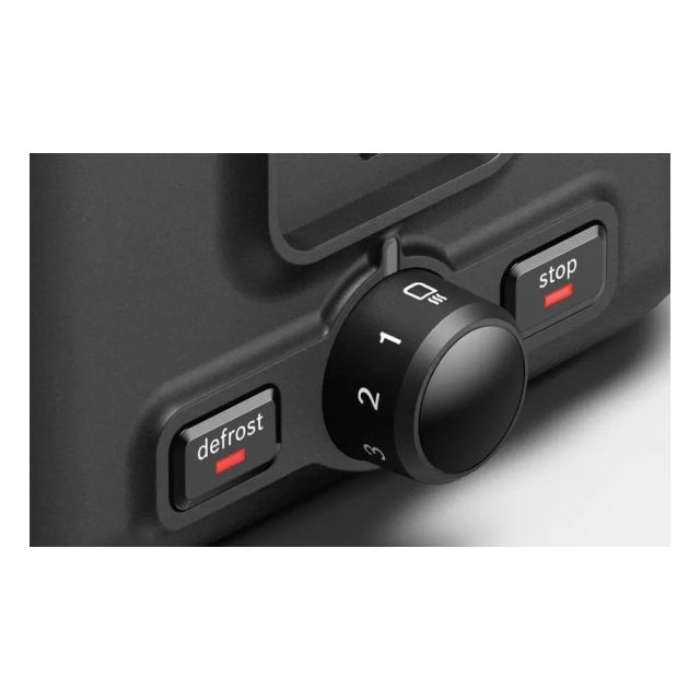 Bosch TAT3P423GB 2 Slice Toaster - Black