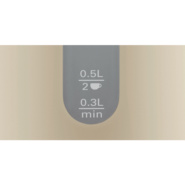 Bosch TWK7507GB 1.7 Litres Jug Kettle - Cream