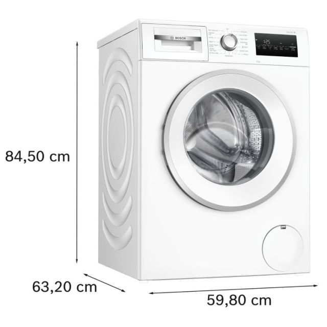 Bosch WAN28254GB 8kg 1400 Spin Washing Machine - White