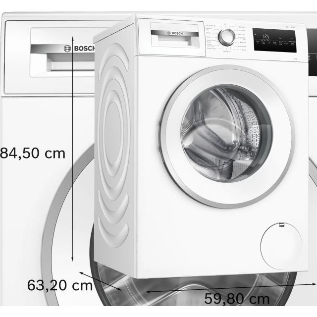Bosch WAN28255GB 9kg 1400 Spin Washing Machine - White