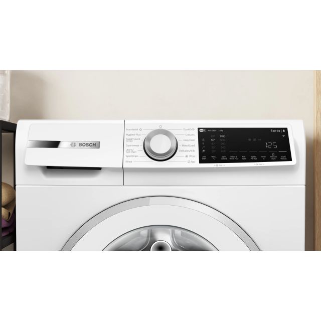 Bosch WGJ25400GB 10kg 1400 Spin Washing Machine - White