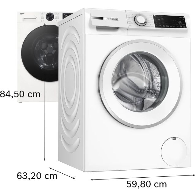 Bosch WGJ25400GB 10kg 1400 Spin Washing Machine - White