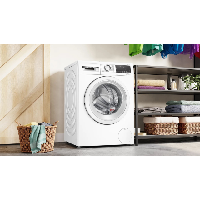 Bosch WNA144V9GB 9kg/5kg 1400 Spin Washer Dryer - White