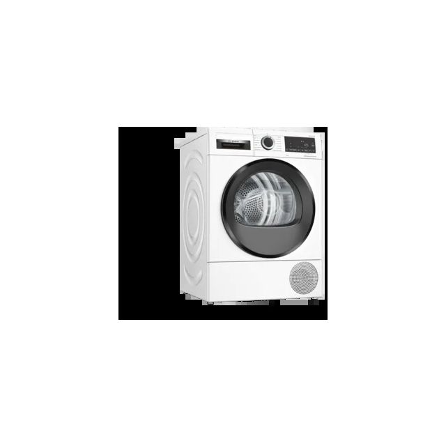 Bosch, Series 6 WQG24502GB 9kg Heat Pump Tumble Dryer - White