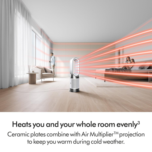 Dyson HP11 Hot & Cool Purifier - White Model Features