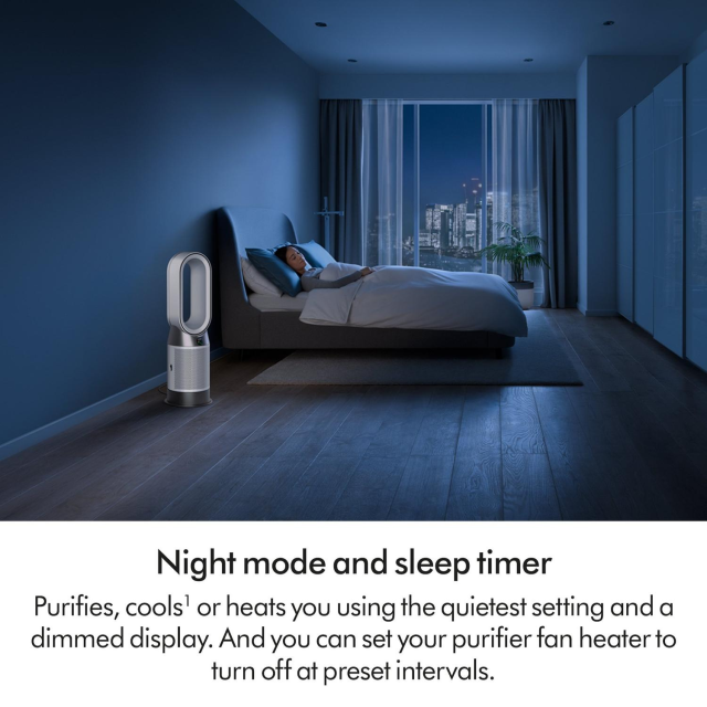 Dyson HP11 Hot & Cool Purifier - White Model Features