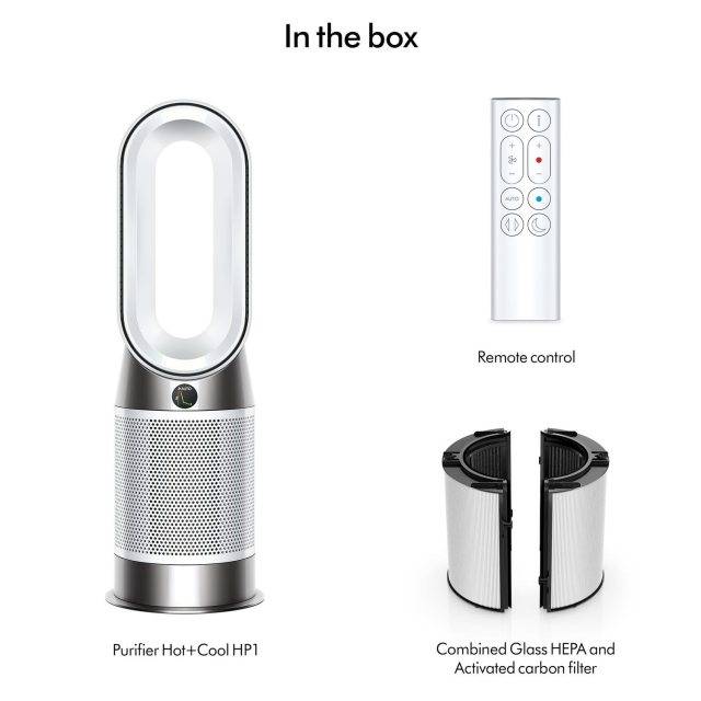 Dyson HP11 Hot & Cool Purifier - White Model Features
